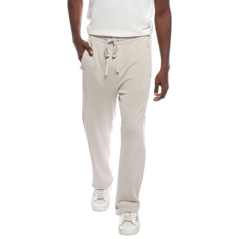 Barefoot Dreams Mens  Ccul Zip Pocket Pant, Grey - Picture 2 of 4